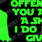 Offended You Are?; StarWars Inspired Vinyl Decals Suitable For Cars, Windows, Walls, and More!