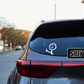 Stick Figure Middle Finger; Funny Vinyl Decals Suitable For Cars, Windows, Walls, and More!