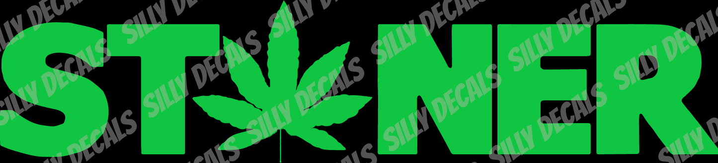 Stoner; 420 Vinyl Decals Suitable For Cars, Windows, Walls, and More!