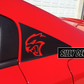 Devil Cat; Vinyl Decals Suitable For Cars, Windows, Walls, and More!