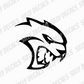 Devil Cat; Vinyl Decals Suitable For Cars, Windows, Walls, and More!