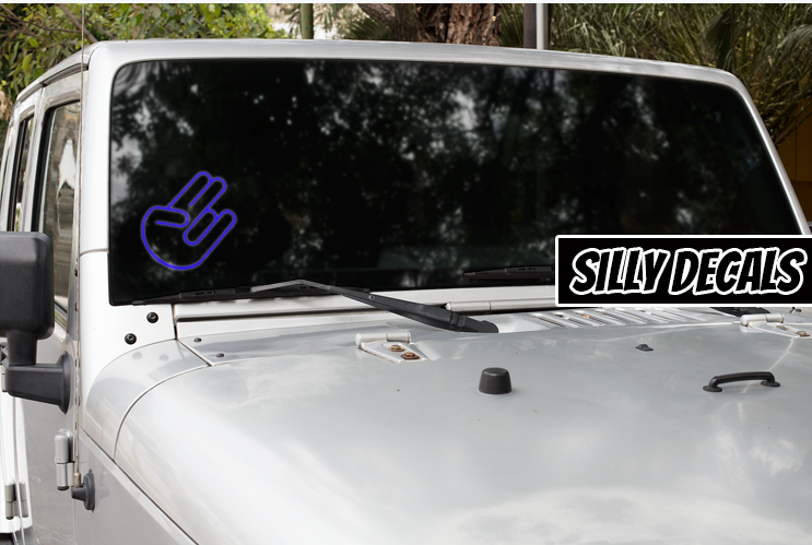 JDM The Shocker Inspired; Funny Adult Vinyl Decals Suitable For Cars, Windows, Walls, and More!