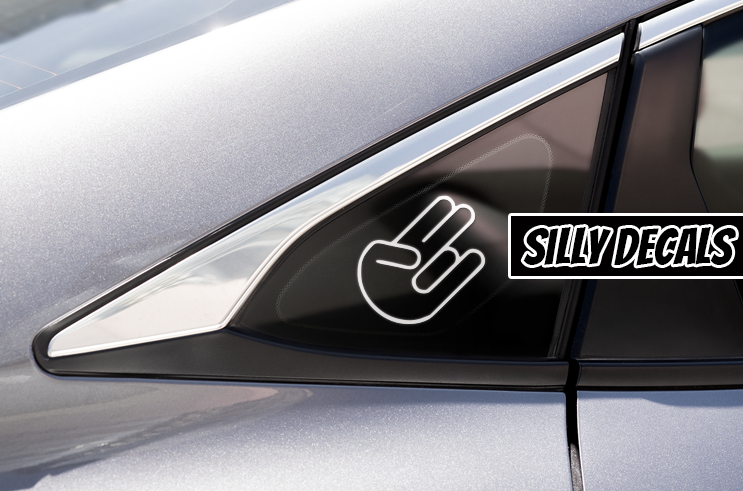 JDM The Shocker Inspired; Funny Adult Vinyl Decals Suitable For Cars, Windows, Walls, and More!