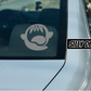 Super Mario Inspired Big Boo; Nintendo Inspired Vinyl Decals Suitable For Cars, Windows, Walls, and More!