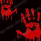 Bloody Hands; Scary Decals Halloween Horror Vinyl Decals Suitable For Cars, Windows, Walls, and More!