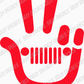 Bumper Peace Sign; Vinyl Decals Suitable For Cars, Windows, Walls, and More!