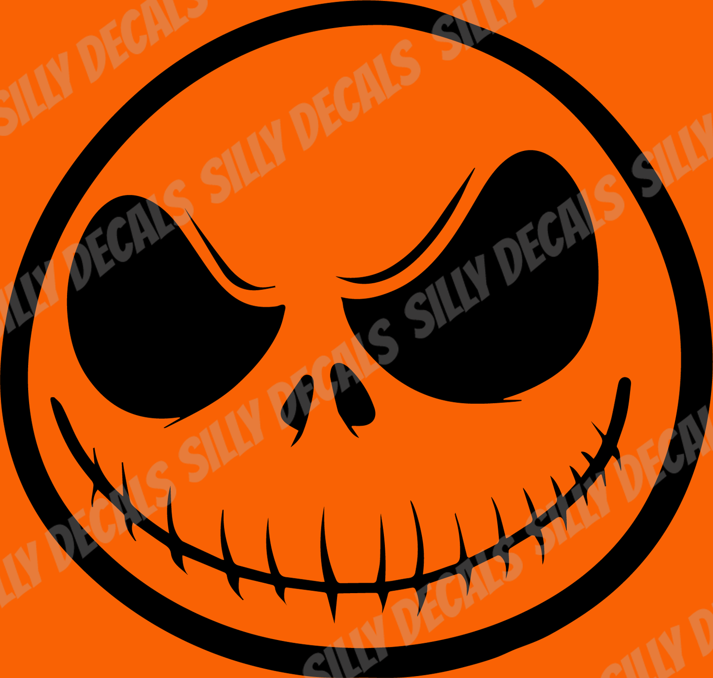 Skeleton Face; Scary Halloween Horror Vinyl Decals Suitable For Cars, Windows, Walls, and More!