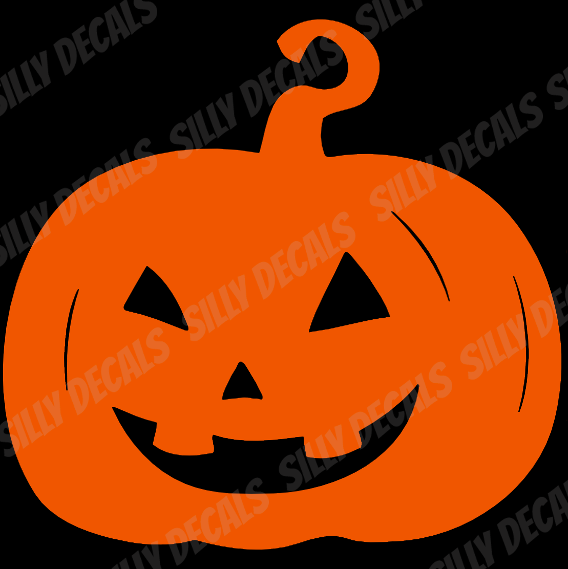 Jack-O'-Lantern; Pumpkin Halloween Horror Vinyl Decals Suitable For Cars, Windows, Walls, and More!