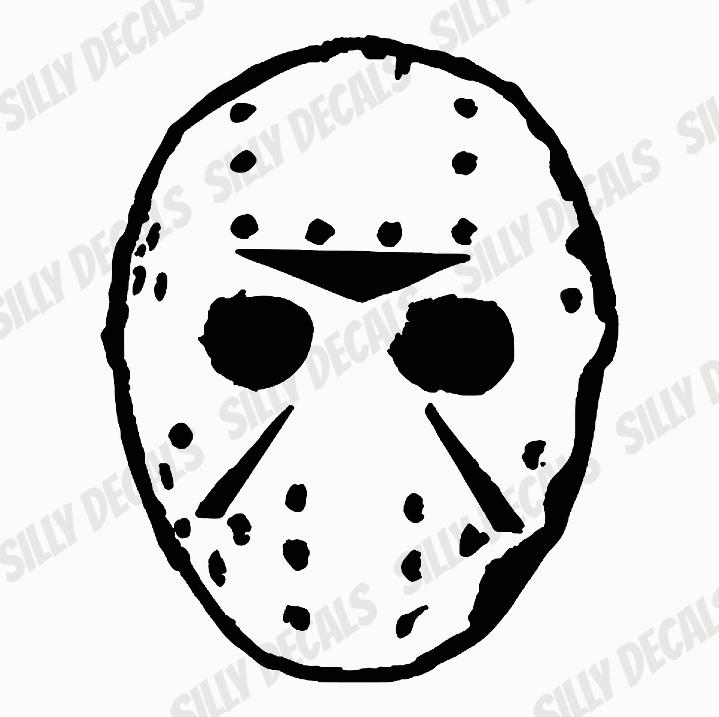 Scary Horror Character; Halloween Horror Vinyl Decals Suitable For Cars, Windows, Walls, and More!