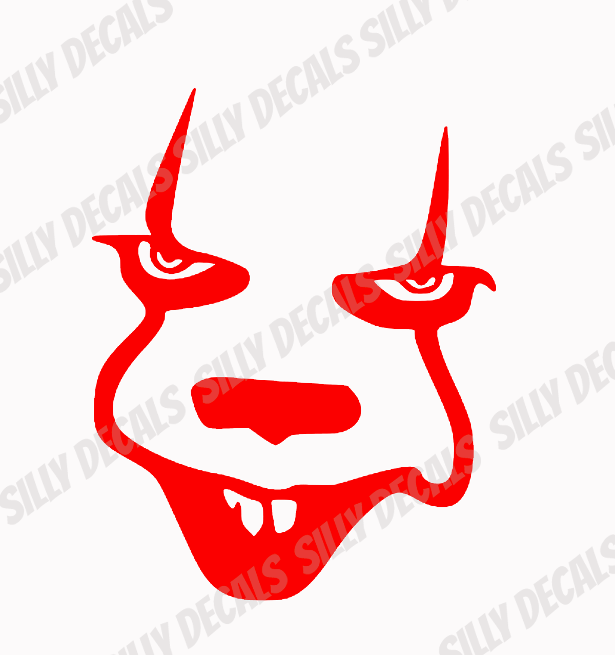 Pennywise Inspired; Halloween Horror Vinyl Decals Suitable For Cars, Windows, Walls, and More!