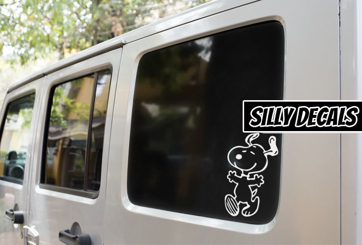 Snoopy Inspired; Character Vinyl Decals Suitable For Cars, Windows, Walls, and More!