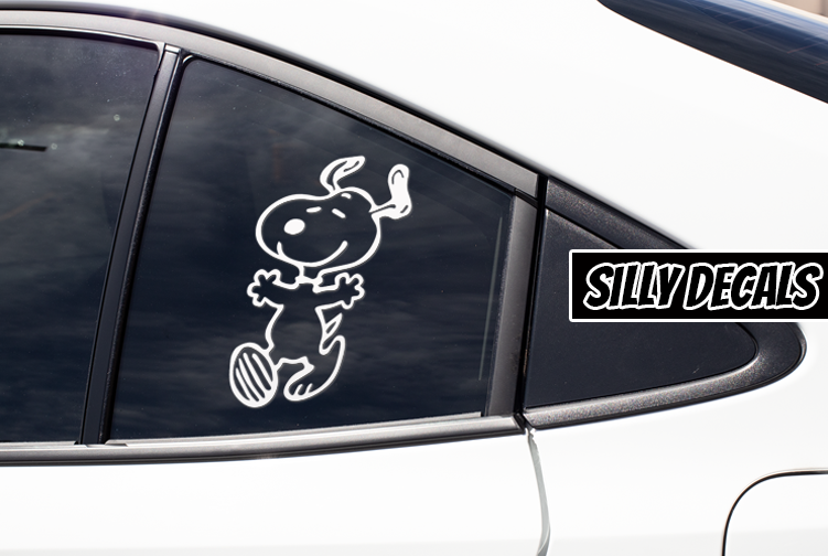 Snoopy Inspired; Character Vinyl Decals Suitable For Cars, Windows, Walls, and More!