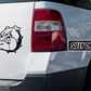Bulldog Decal; Animal-Themed Vinyl Decals Suitable For Cars, Windows, Walls, and More!