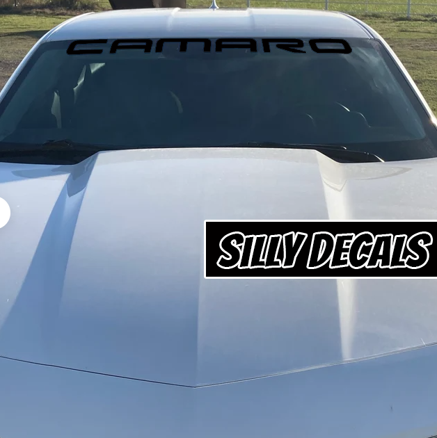 Car Windshield Banner; Vinyl Decals Suitable For Cars, Windows, Walls, and More!