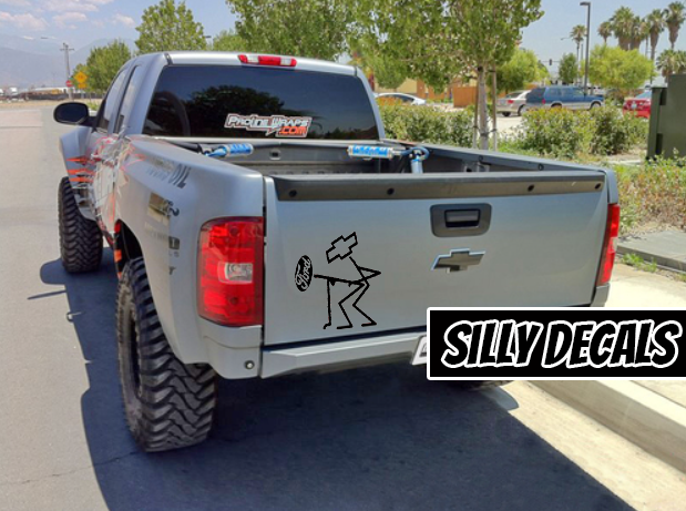 Stick Figure Fucks; Funny Adult Vinyl Decals Suitable For Cars, Windows, Walls, and More!