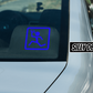 Stick Figure Chug; Funny Vinyl Decals Suitable For Cars, Windows, Walls, and More!
