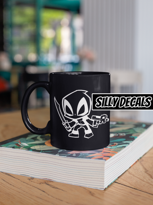 Deadpool; Marvel Inspired Character Vinyl Decals Suitable For Cars, Windows, Walls, and More!