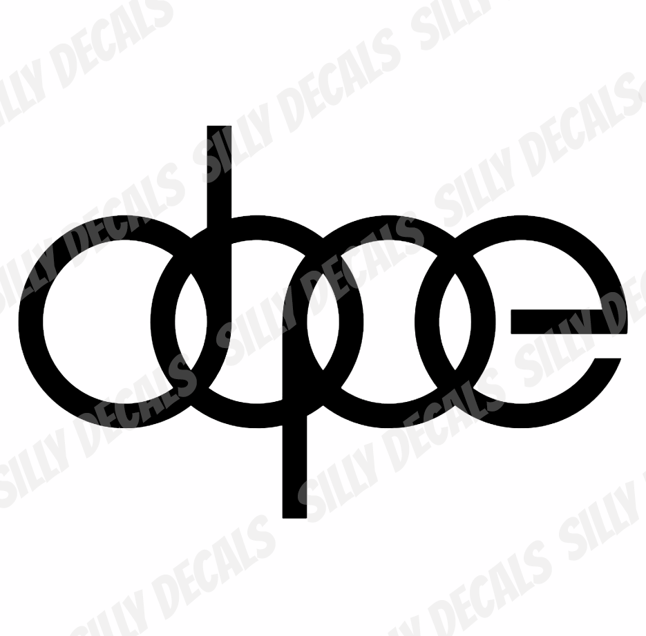 Dope; Vinyl Decals Suitable For Cars, Windows, Walls, and More!