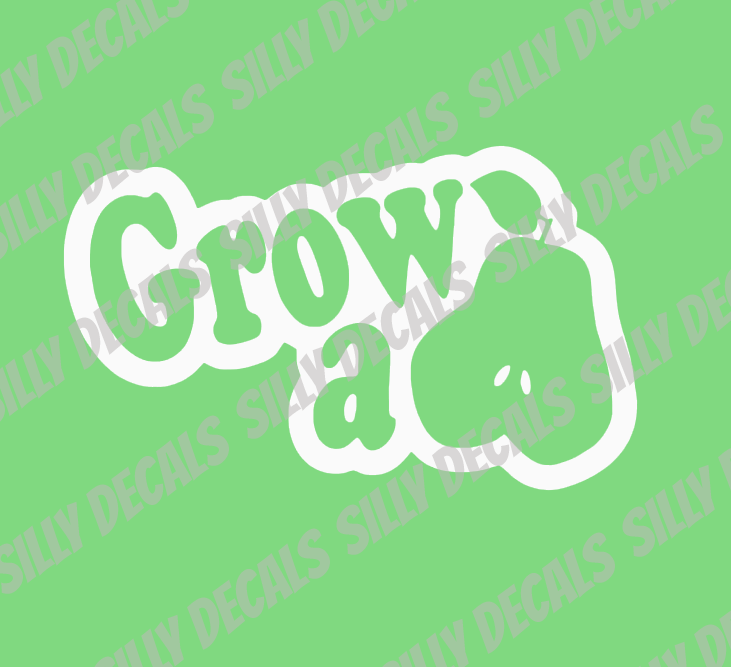 Grow a Pear; Funny Adult Vinyl Decals Suitable For Cars, Windows, Walls, and More!