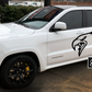 Hawk Head; Vinyl Decals Suitable For Cars, Windows, Walls, and More!