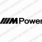 BMW M Power Inspired; Vinyl Decals Suitable For Cars, Windows, Walls, and More!