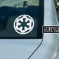 StarWars Inspired Galactic Empire; Vinyl Decals Suitable For Cars, Windows, Walls, and More!