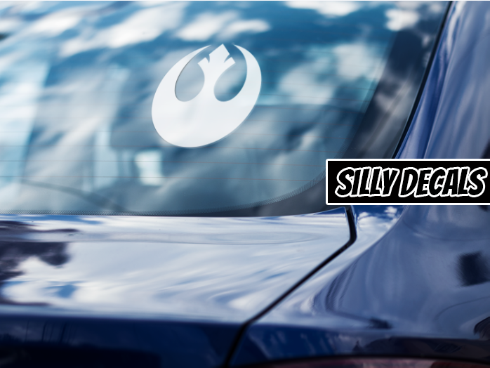 StarWars Inspired Rebel Alliance; Vinyl Decals Suitable For Cars, Windows, Walls, and More!