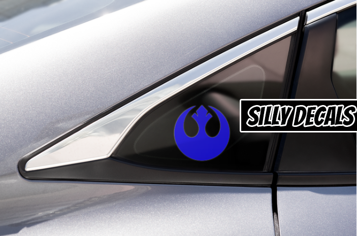 StarWars Inspired Rebel Alliance; Vinyl Decals Suitable For Cars, Windows, Walls, and More!