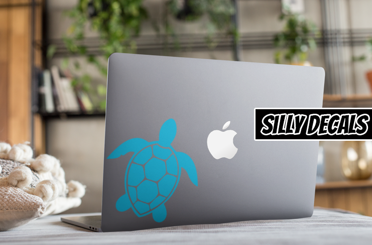 Turtle Decal; Animal-Themed Vinyl Decals Suitable For Cars, Windows, Walls, and More!
